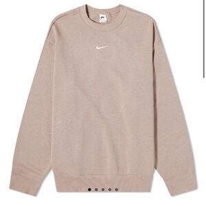 Nike Sportswear Phoenix Fleece Oversized Sweatshirt Diffused Taupe Sail W’s Sm